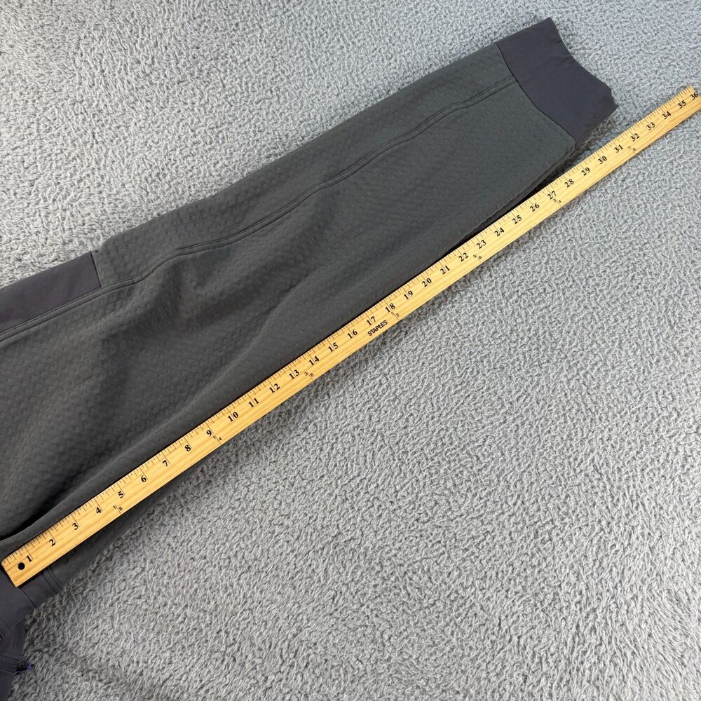 Patagonia TechFace R2 Pants Mens Large Forge Grey Breathable Stretch Shark Logo - Picture 8 of 12